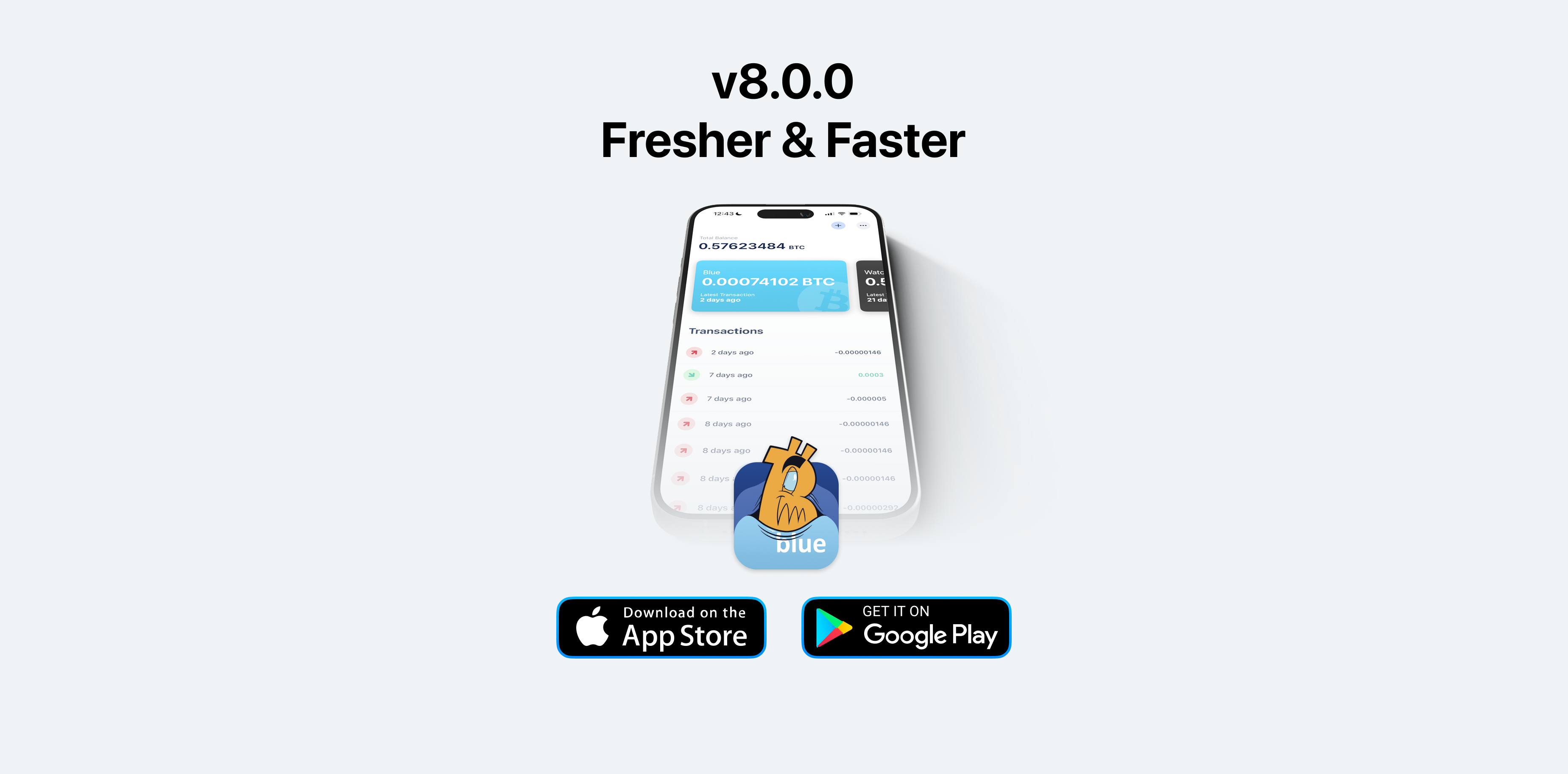 BlueWallet v8.0.0 Drops: Fresher, Faster
