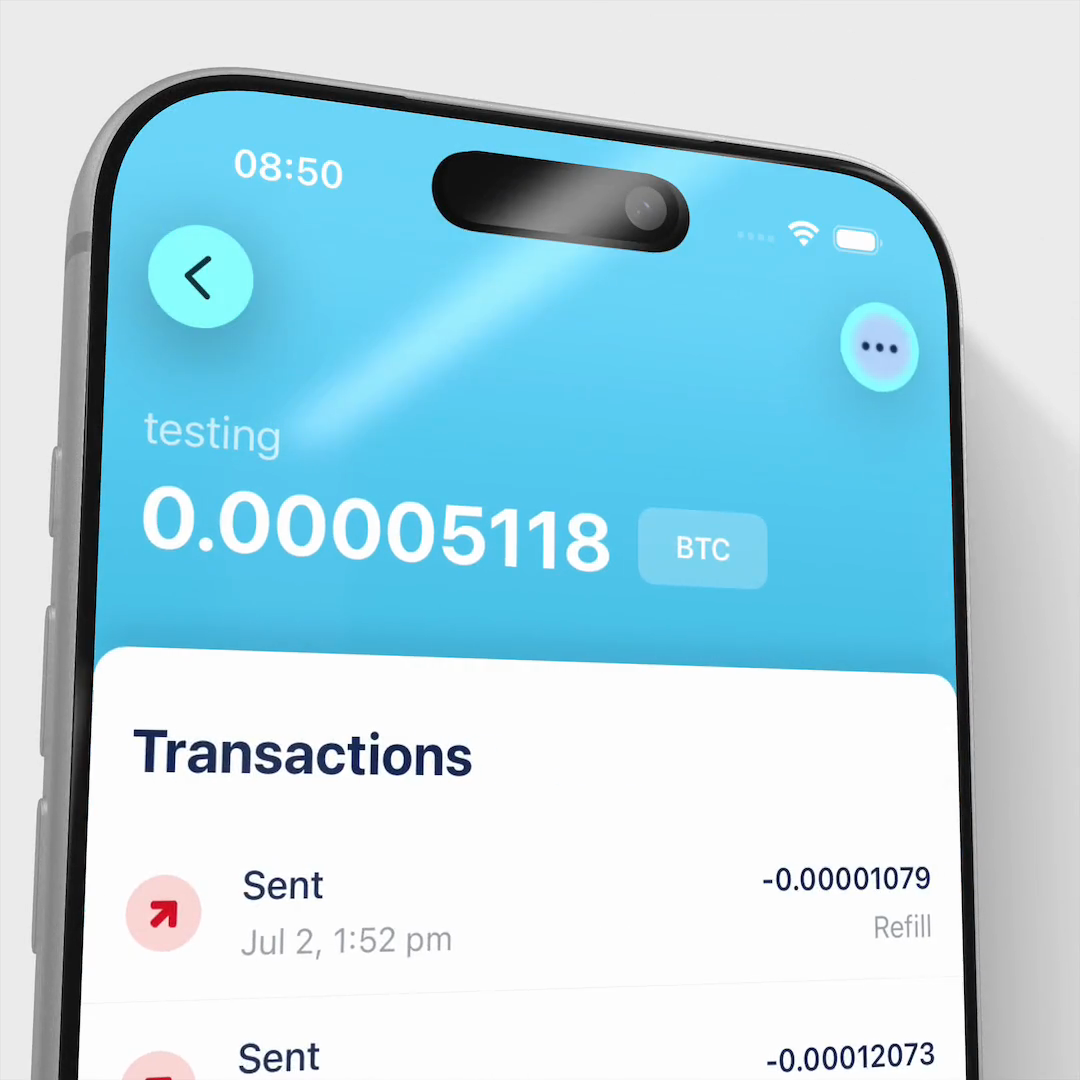 BlueWallet v8.0.1 is Out: Liquid Glass, Private Notifications and More